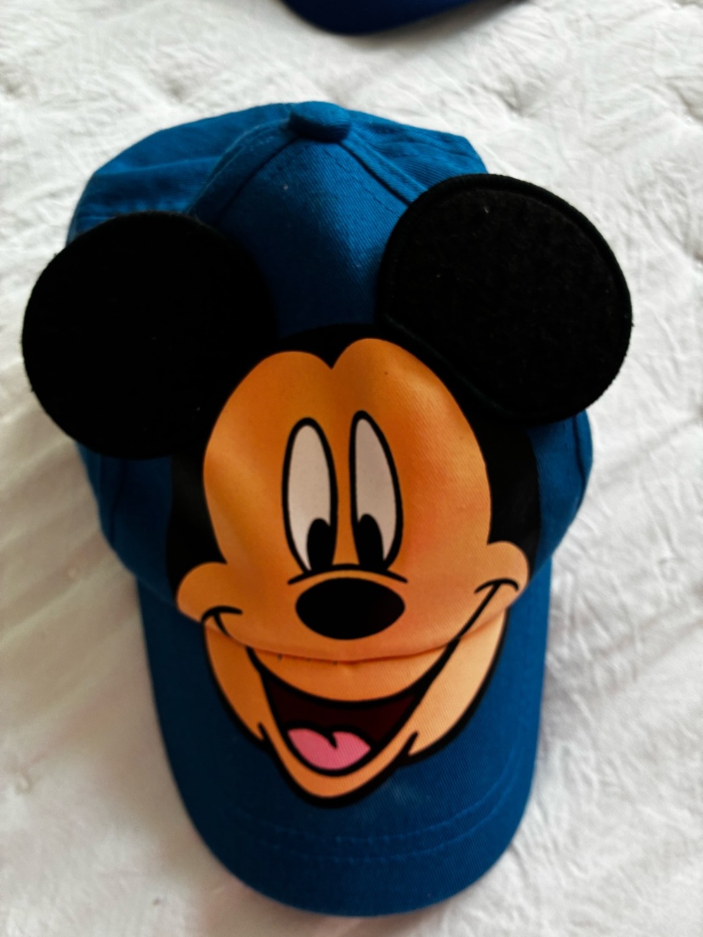 Disney Blue Mickey Mouse Kids Cap with Black Ears